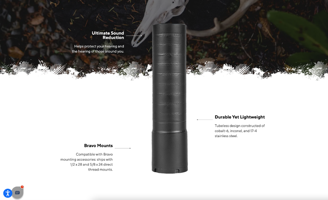 visual elements of Silencer designed to enhance user experience